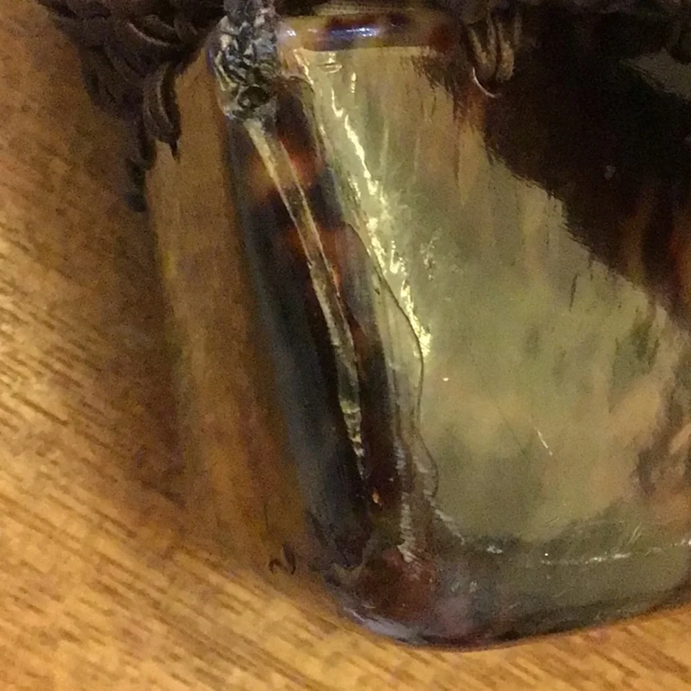 Carrie Forbes Brown Macrame Crochet Woven Tortoise Shell Backpack - Picture 12 of 12